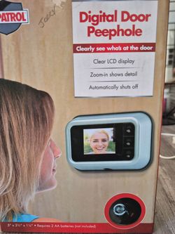 Digital peephole