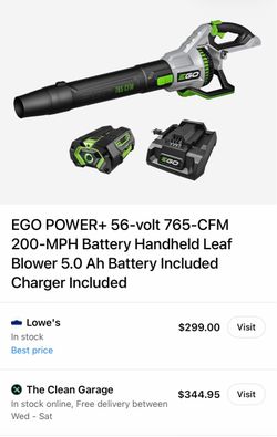Blower / EGO POWER+ 56-volt 765CMF