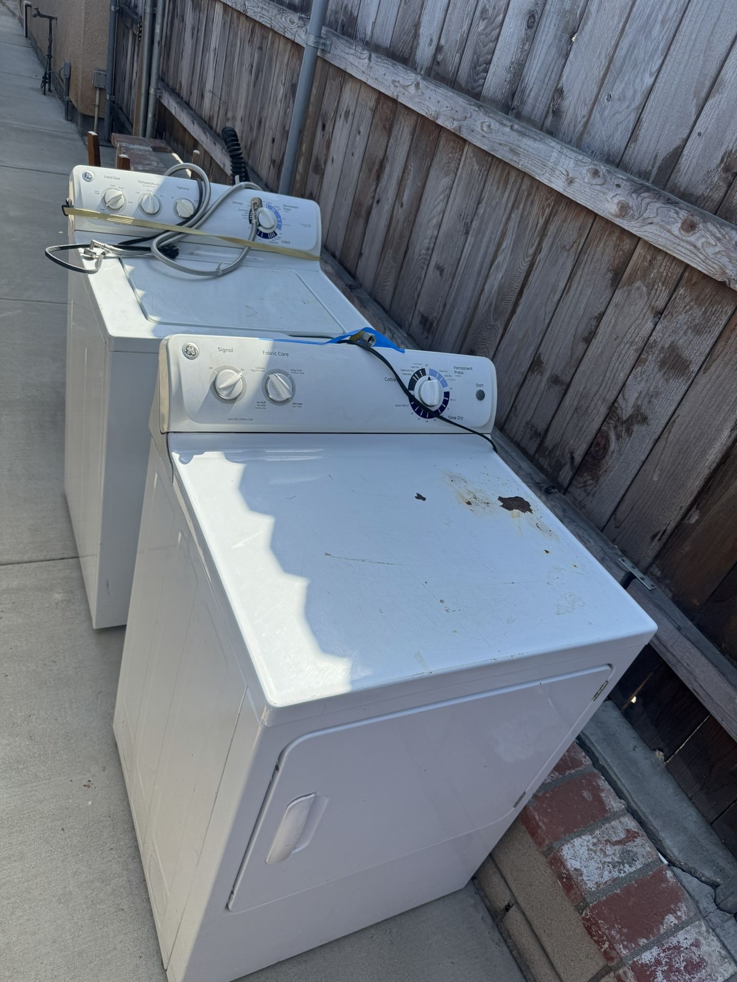 GE Washer And Dryer