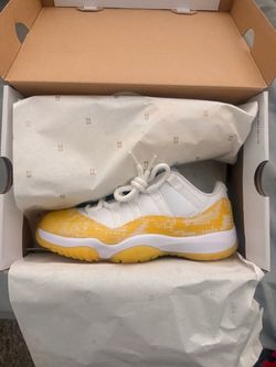 Snake skin 11s low top Brand New