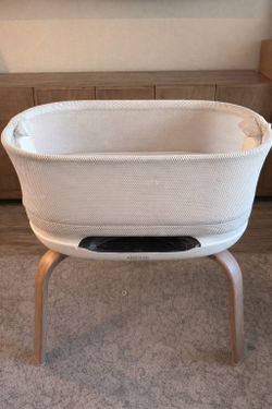 Bassinet, changing station, and rockers