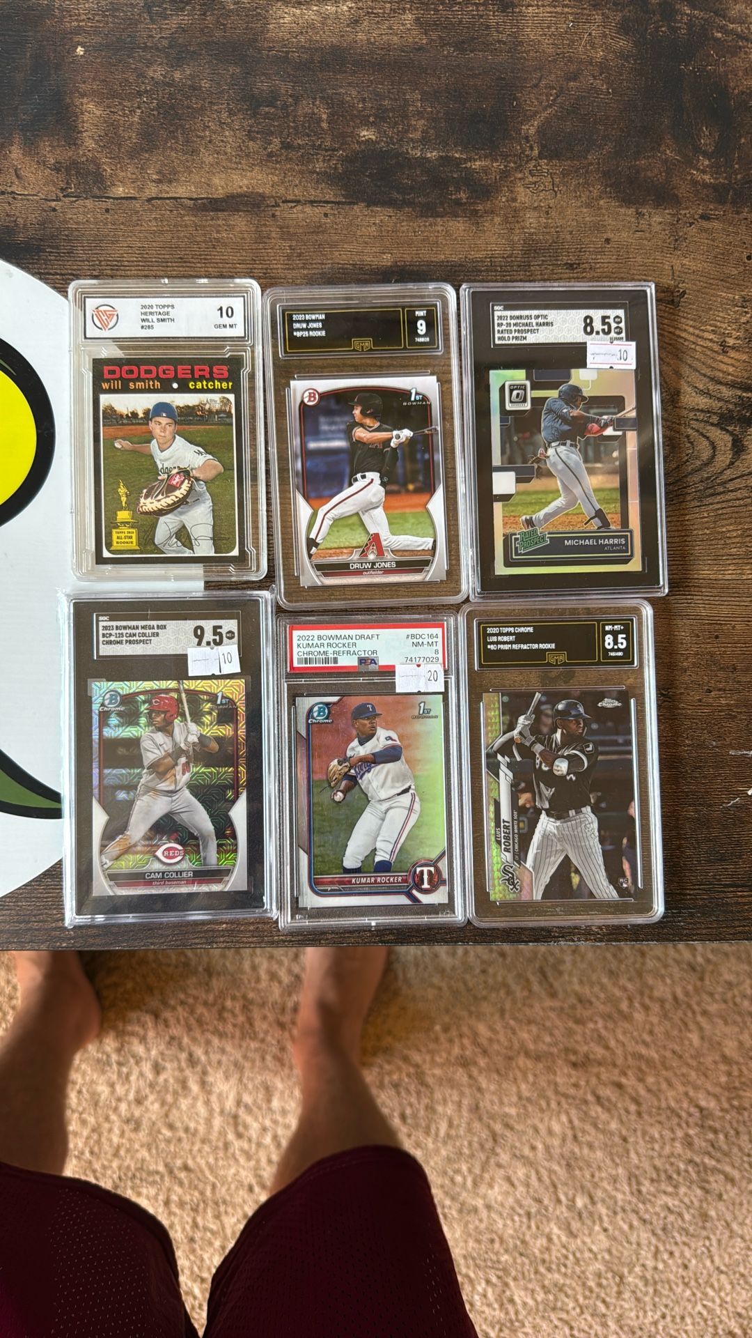 PSA Baseball Slabs