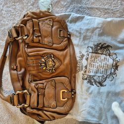 Y2k Juicy Couture Leather Purse With Dust Bag 