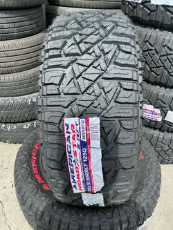 American Roadstar XRT 35/12.50/20 tires installed / instaladas