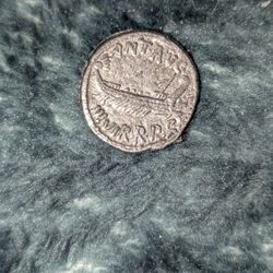 Marc Anthony 32-31 BC Roman Empire LEG V Cleopatra Legionary AR