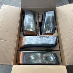 2007 Chevy Silverado Classic Headlights 