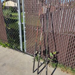 3 Fishing Poles All For 50$