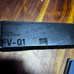 New DB Power LED Gaming Keyboard