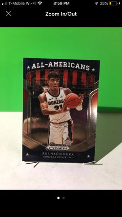 Rui Hachimura Rookie Card