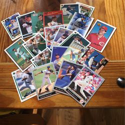 21 Baseball Cards