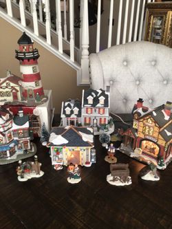 Christmas Village Collection with Figurines
