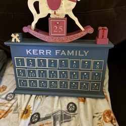 Pottery Barn Personalized Christmas Advent Calendar 