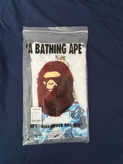 White and blue bape shirt (large and xl only)
