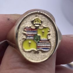 14K Custom Made Men Ring, 