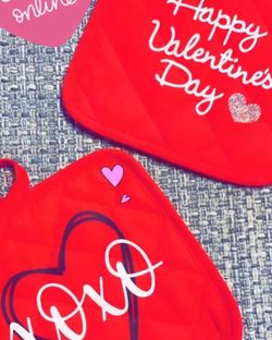 Valentine’s Day Pot holders