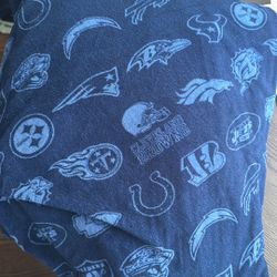 Pottery barn teen NFL Fitted sheet Size FULL