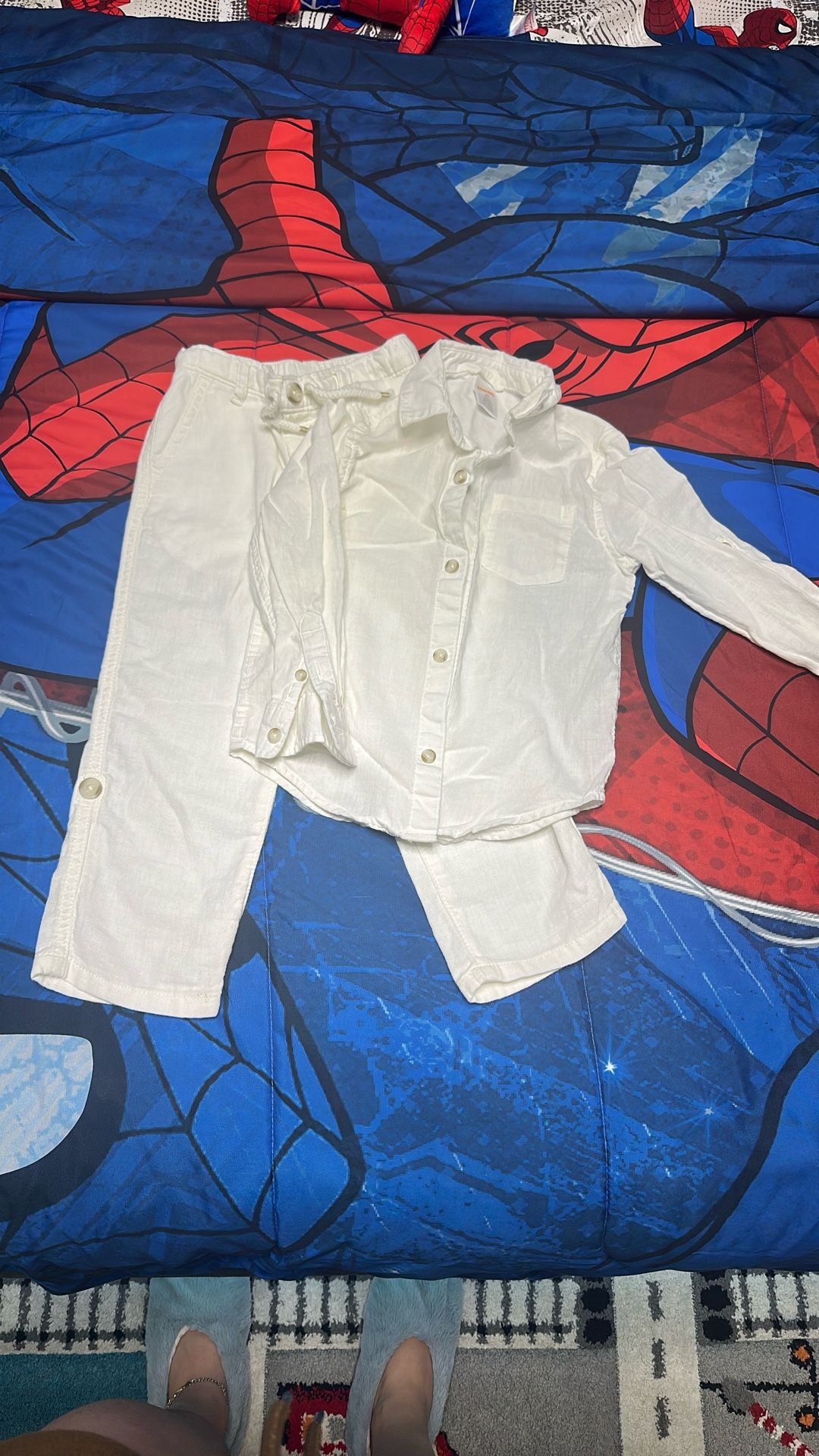 3-4t Linen Set