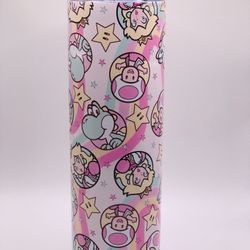 Mario Bros Tumbler Yoshi Coffee Cup Toad Tumbler Stainless Steel New In Box Thermo