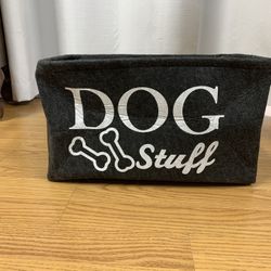 Dog Stuff Storage Bin 