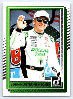 John Hunter Nemechek 2025 Donruss Base Card