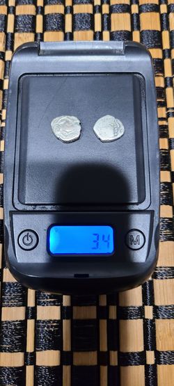 (1 Drachm Chandragupta II) Gupta Empire India Ancient Silver