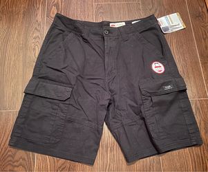 Wrangler Men's Black Cargo Shorts
