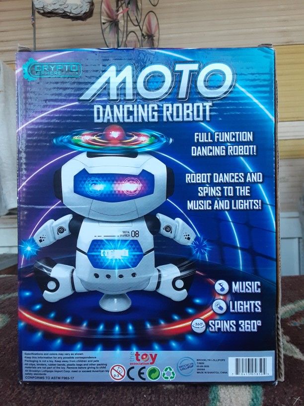 Moto dancing robot sales
