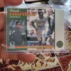Frank Thomas 1999 Pacific Omega Baseball Card 