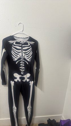 Skeleton Halloween Costume Jumpsuit s/m