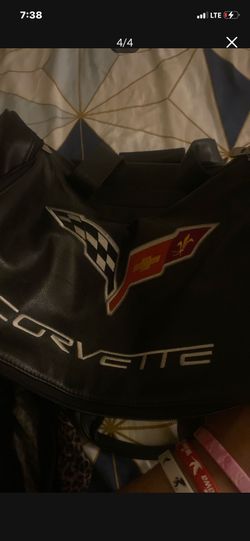 Leather Corvette duffel bag