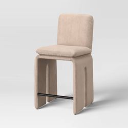 Pair of Target Threshold Safflower Counter Stools – Dark Tan