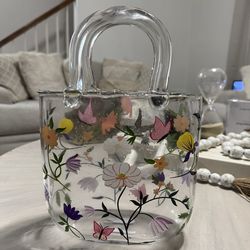 Pretty purse vase