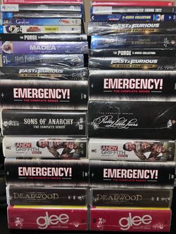 Lot of Movies, TV Series & PS5/Switch Games – 28+ Items – Factory Sealed