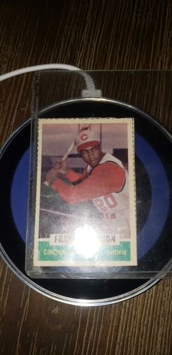 1962 bazooka Frank Robinson