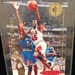 Michael Jordan Jumbo Size Basketball Card 