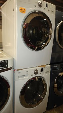 LG washer and dryer