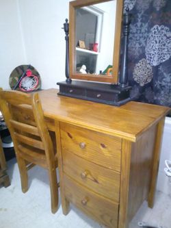 Desk Solid Wood
