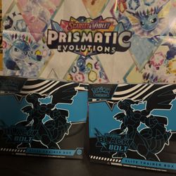 Pokemon Black Bolt ETBs