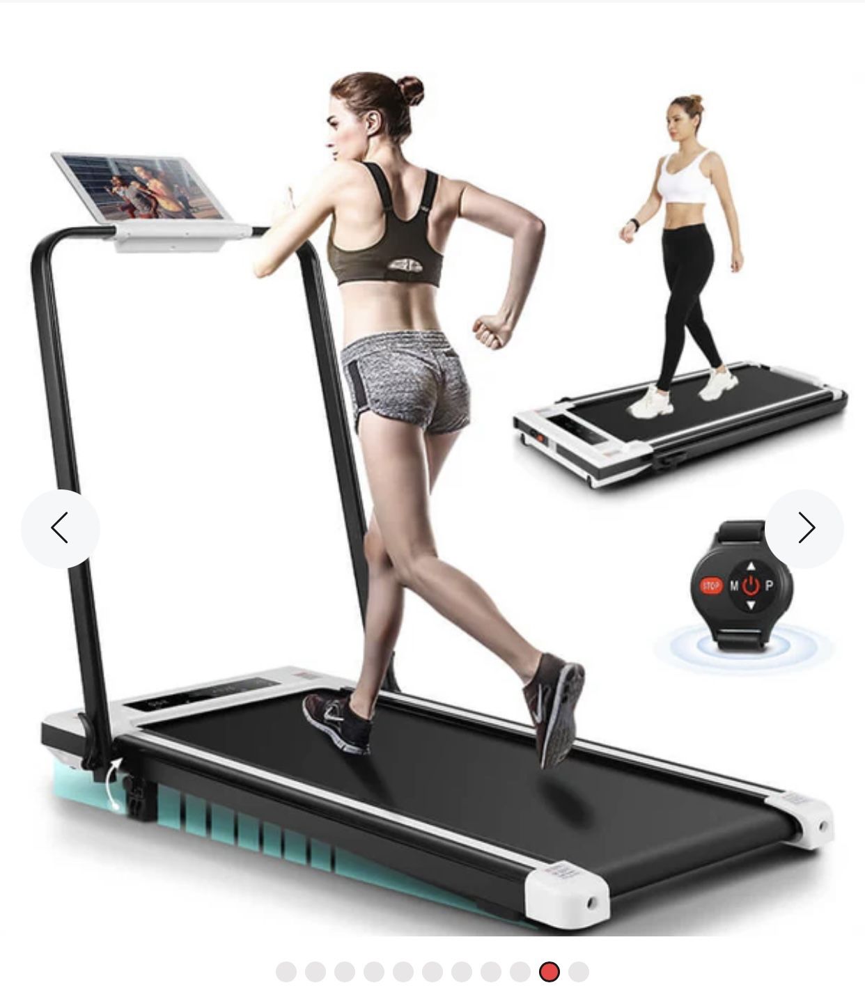 New in box ANCHEER 2 in 1 Under Desk Treadmill with Foldable Handle A5958