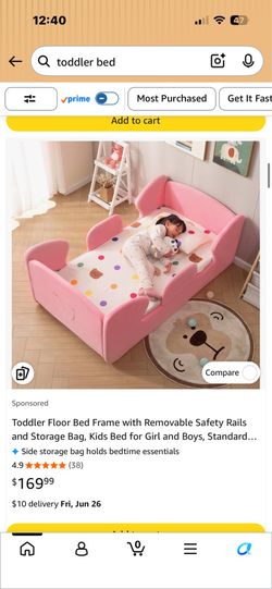 Toddler bed