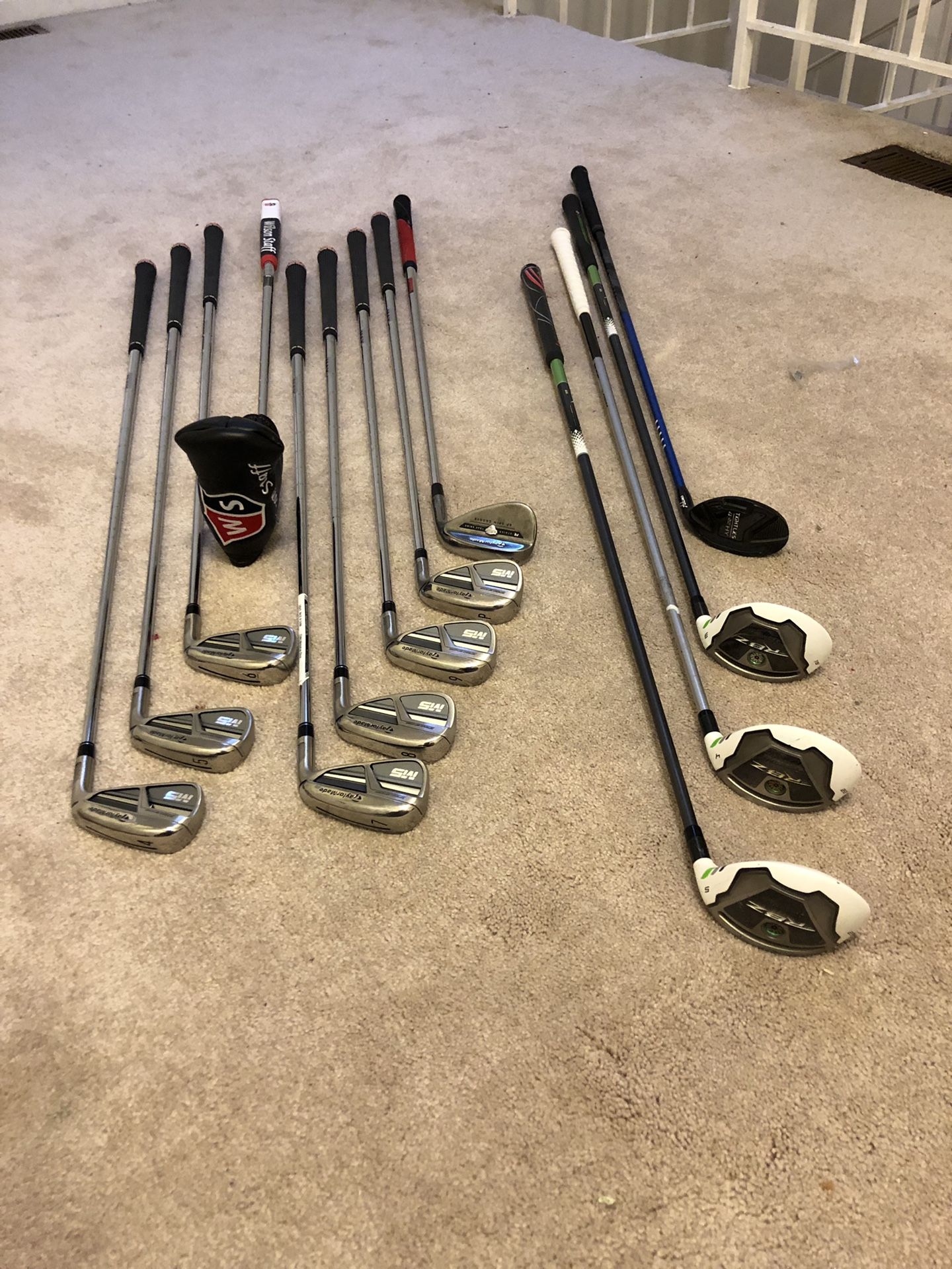 Taylor Made M5s & RBZ Fairway woods golf clubs