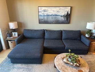 Sectional and Storage Ottoman