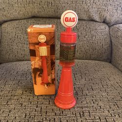 VINTAGE AVON REMEMBER WHEN “FULL” GAS PUMP DEEP WOODS AFTER SHAVE ORIGINAL BOX