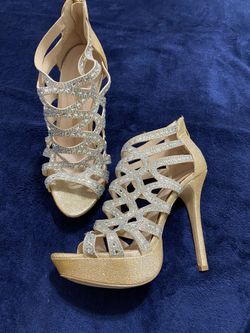 Rose Gold High Heels