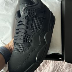 Jordan 4 Retro Size 9  Black Cat 
