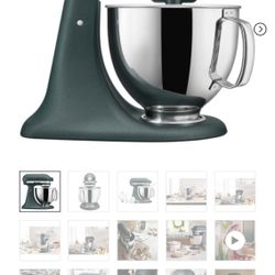 NEW !!! KITCHEN AID MIXER HEARTY HAND COLLECTION 