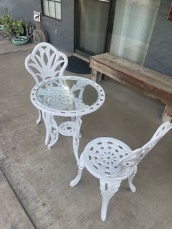 Bistro table and chair set