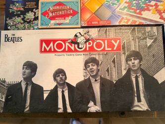 The Beatles Monopoly + Trivial Pursuit Collector’s Edition Games