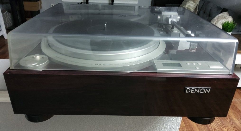 Denon DP-59L Vintage Turntable, Serviced and fully recapped (Works 100%)
