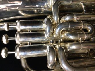 Eastman 4 valve silver euphonium